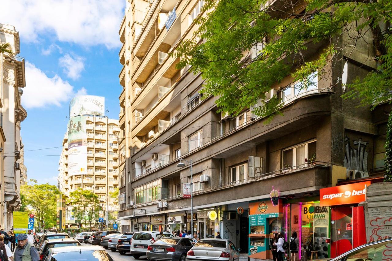 Tova Pearl Ultracentral - Romana Square Subway Lägenhet Bukarest Exteriör bild